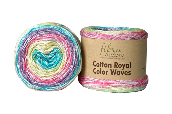 Cotton Royal Colour Waves by Fibra Natura