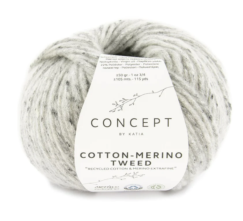 CONCEPT COTTON MERINO TWEED