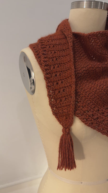 WILD WINTER SHAWL PATTERN